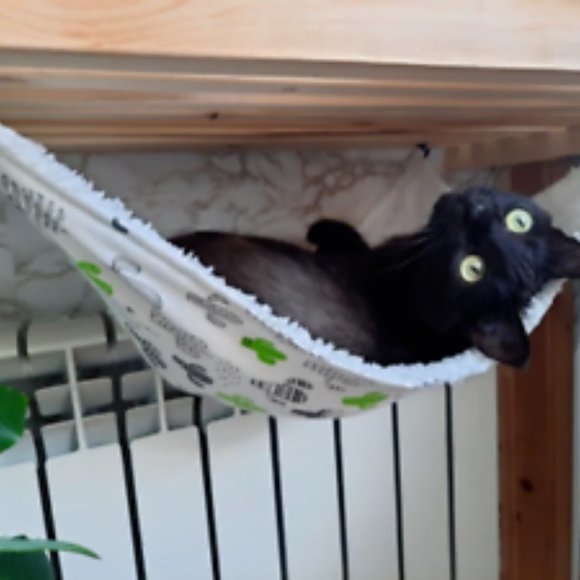 3 Pack Cat Hammocks XL Pets Lounge For Small Pets - Picture 4 of 12